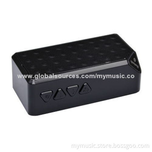 Handsfree Talking Bluetooth Speaker with High-quality and Competitive Price/156*57*55mm/3W*2 OutputNew